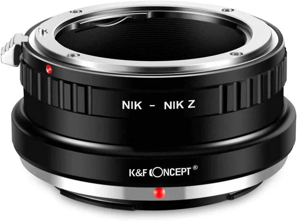 K&F Concept Manual Lens Adapter for Nikon F AI Lens to Nikon Z Z6 Z7 Camera Body - Image 2 of 4
