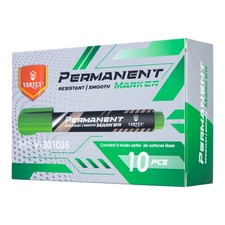 120x Green Permanent Markers Bulk Pack 12 Boxes Of 10 Office School Stationery