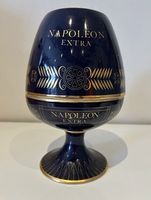 Martell of Napoleon extra blaue Keramik Karaffe für Cognac