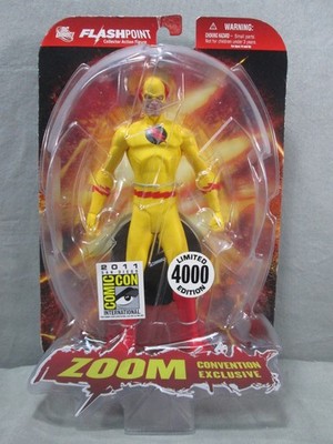 DC Direct FLASHPOINT ZOOM Action Figure SDCC Convention Exclusive 2011 LE 4000