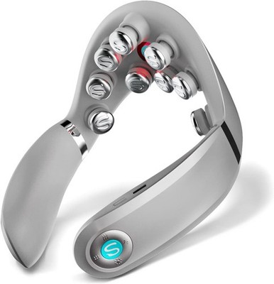 Neck Massager with Heat, SKG G7 PRO Deep Tissue Vibration Infrared Neck Massager
