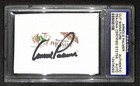 Arnold Palmer Signed/Autographed Cut Signature Golf HOF PSA/