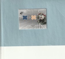 2001-02 SPx HOCKEY  TRESURES  JERSEY & STICK PATRICK ROY #HT-PR