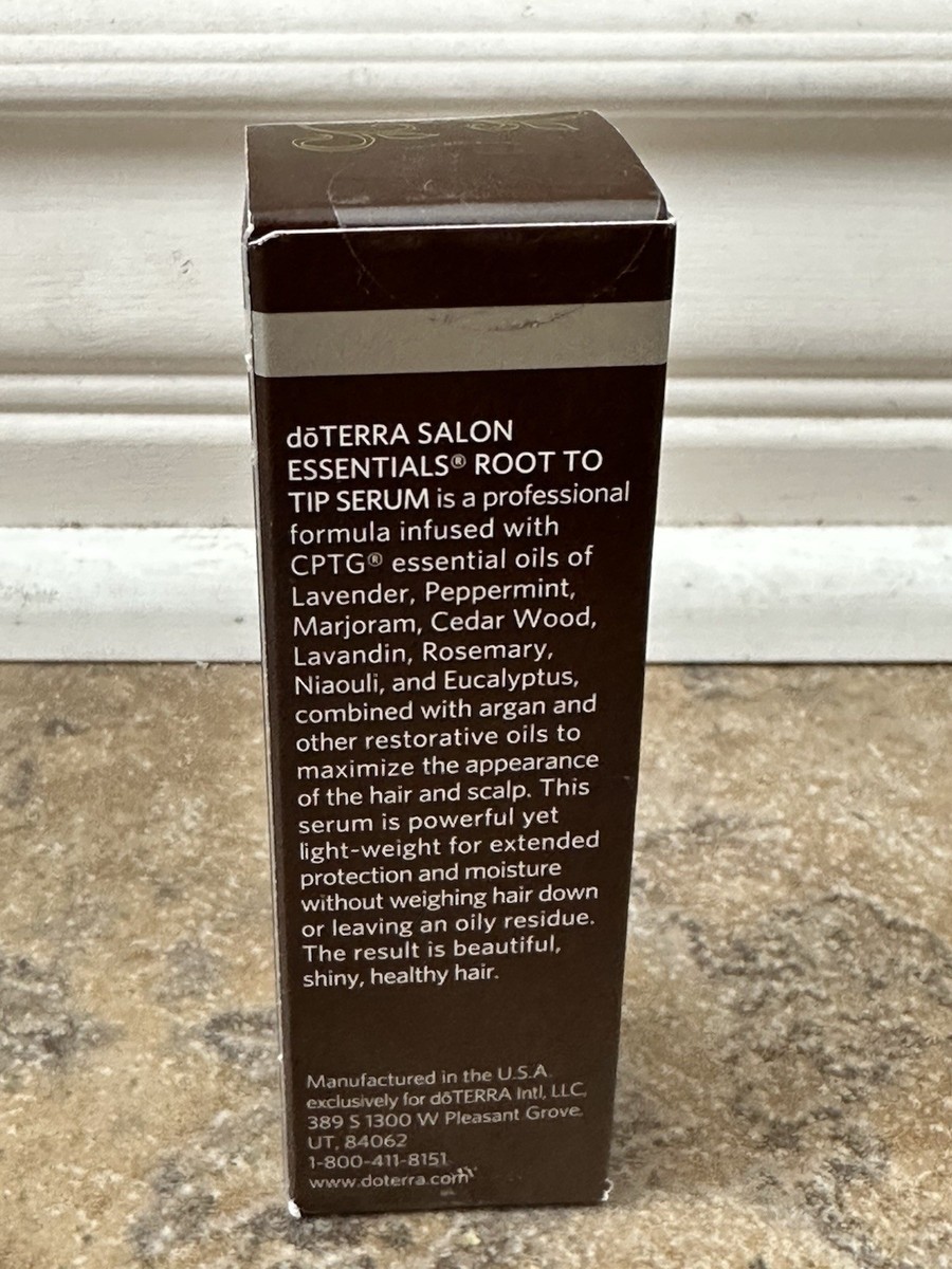 doTERRA Root To Tip Serum, CPTG Essential Oil 30ml NEW (Exp 6/2026