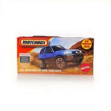 2026 Matchbox 1997 Toyota RAV4 Off Road Blue PowerGrab NIB 
