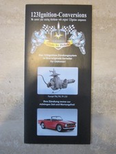 123 Ignition Conversions Oldtimer Zündungssystem Prospekt
