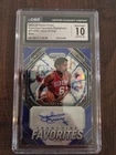 2023-24 Prizm Julius Erving Blue Auto /49 CGC 10 Auto 10 Franchise Favorites