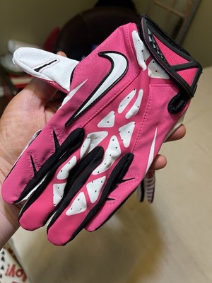 Nike Vapor Jet 2.0 PRO NFL Football Gloves Medium Pink