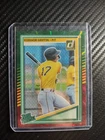 KONNOR GRIFFIN RATED PROSPECT. RED/GREEN HOLO FOIL  NO.123. 2023 DONRUSS.