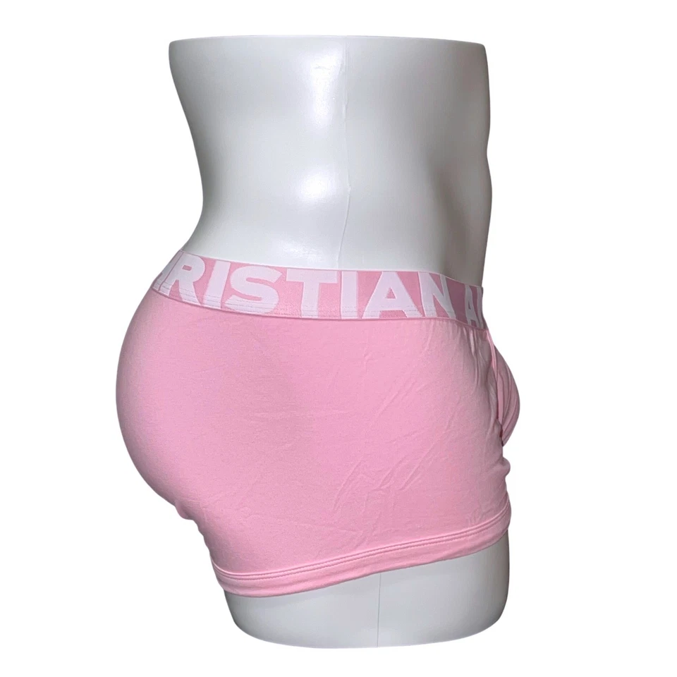 Andrew Christian Boxer Grueso Rosa Talla S (31-33) #93330 Nuevo Con Etiquetas Foto 3 de 4