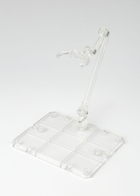S.H. Figuarts Tamashii Stage Figure Stand 2x - Act.4 for Humanoid Clear 14 cm