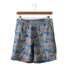 The North Face Class V Pull On Hybrid Shorts Swim Trunks Camo Size S Men's