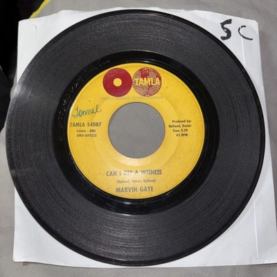 Marvin Gaye - Can I Get A Witness/Im crazy  bout my baby 7'' vinyl VG 