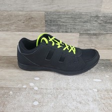 Serfas Trax Mens Cycling Shoes 10.5 Us 2 Bolt Lace Up Black Mountain Bike