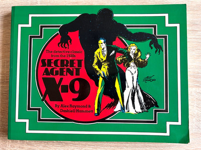 Secret Agent X-9 Sammelalbum Reprint von 1976 Nostalgia Press englisch Z 2 #4805