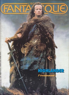 L'Ecran Fantastique #67 FN; Media Presse | Highlander - w/Bag+Board