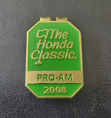 2008 PGA National Golf Course Palm Beach FL. Honda Classic Pro Am  Money Clip 