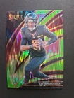 2025 Panini Select - Club Level Jayden Daniels #289 Neon Green Shock Prizm /699