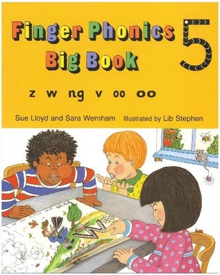 Finger Phonics: 5 (Jolly Phonics: Finger Phonics) by Lloyd, Sue Big book Book