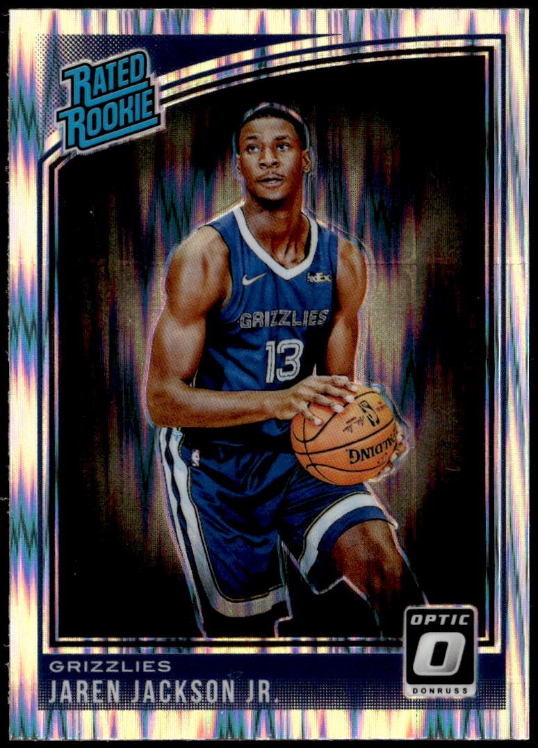 2018-19 Donruss Optic #188 Jaren Jackson Jr. Shock Rated Rookie E1