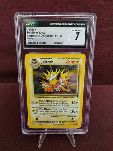 Jolteon graded CGC 7 for sale on eBay