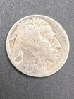Buffalo Nickel-1921, partial date