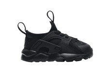 Nike Huarache Run Ultra Infant Sneakers - Black/Black  Unisex