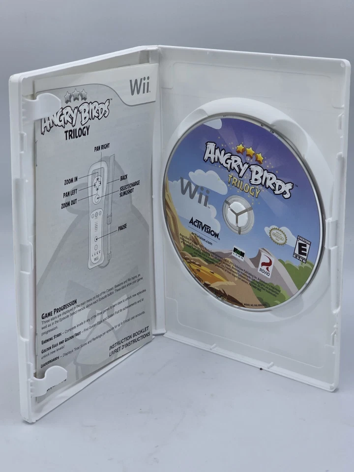 Angry Birds Trilogy Game Nintendo Wii Authentic - Image 3 of 3