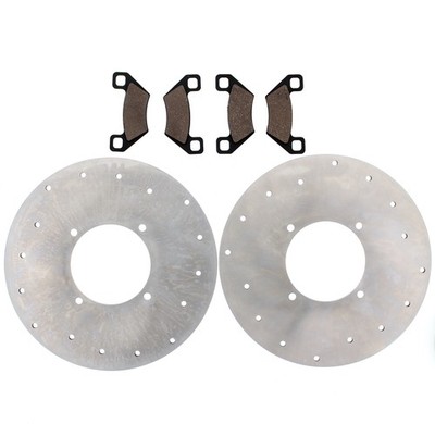 2009 Arctic Cat Prowler 550 Flatbed Front UTV Brake Pads & Front Brake Rotors