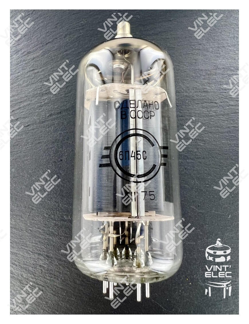 6P45S Svetlana tube EL509 russe authentique de grade audiophile