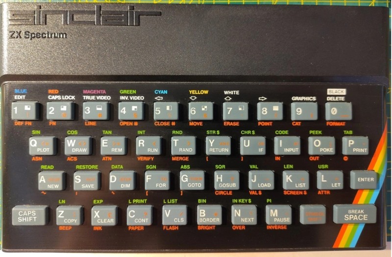 Sinclair ZX Spectrum 16K Computer Boxed Issue 2 Working composite modded refurb