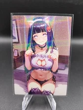 Hinata Hyuga Anime Waifu Card Doujin ACG Goddess Holo