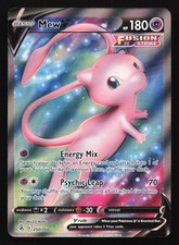 Mew V (Full Art) 250/264 SWSH08: Fusion Strike Ultra Rare Pokemon Card