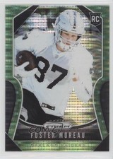 2019 Panini Prizm Rookies Neon Green Pulsar Prizm Foster Moreau #372 8d2