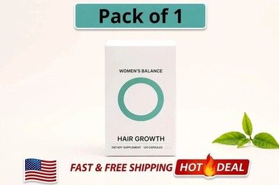 120 Capsules Women's Balance Growth Hair Supplements Premium,Ages 45 and up