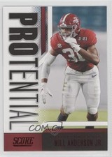 2023 Score Protential Red Will Anderson Jr #13 13c3