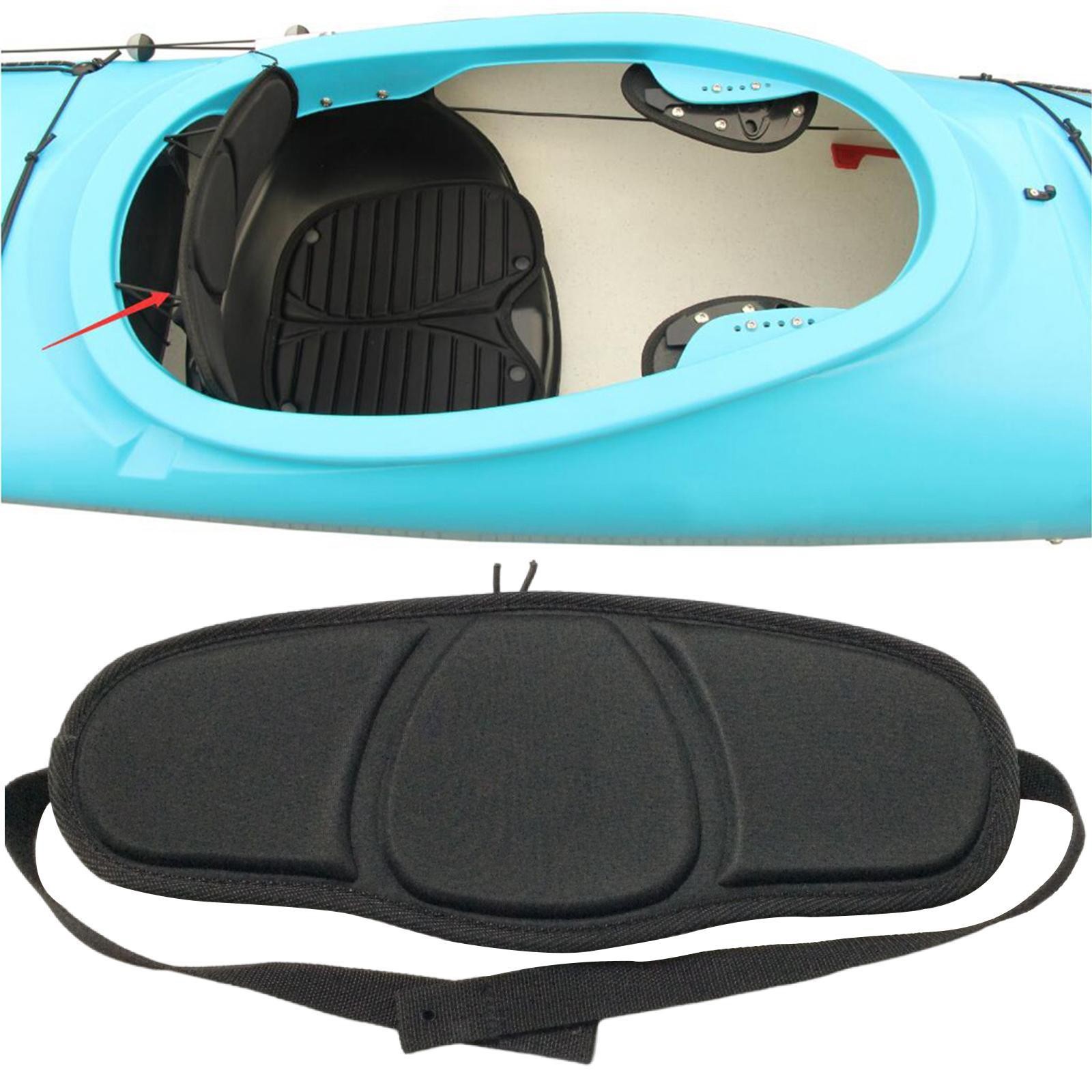Adjustable Kayak Seat Cushion Backrest Boat Seat Pad Back Support Drifting