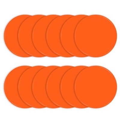 Spot Markers Rubber Floor Dots 9inch Non Slip Agility Dots Flat Cones for Kid...