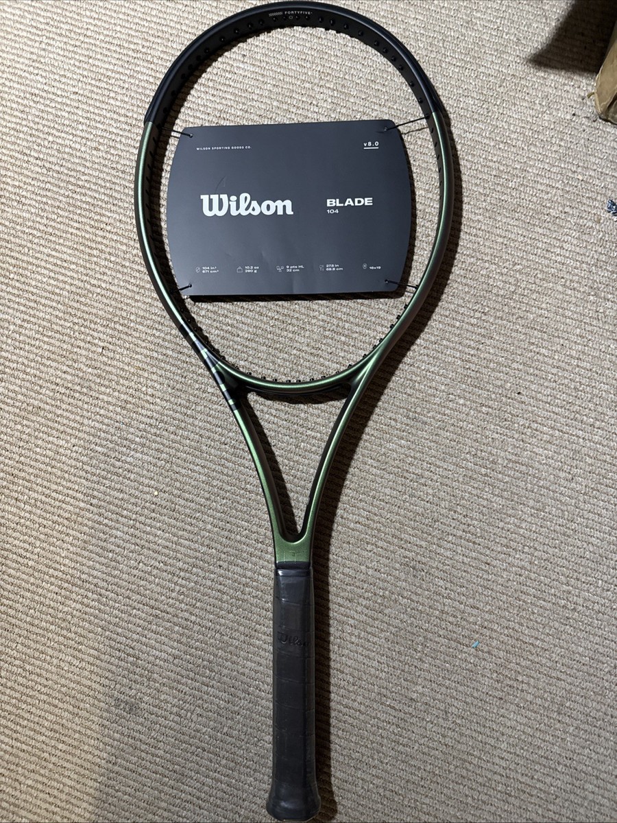 Wilson Blade 104 v8 Tennis Racket New - 4 1/4 | eBay