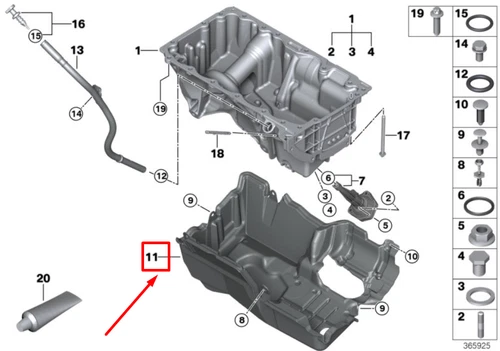 NEU BMW 4 GRAN COUPE F36 MOTOR AKUSTIKABDECKUNG 11148514330 8514330ORIGINAL - Bild 1 von 5