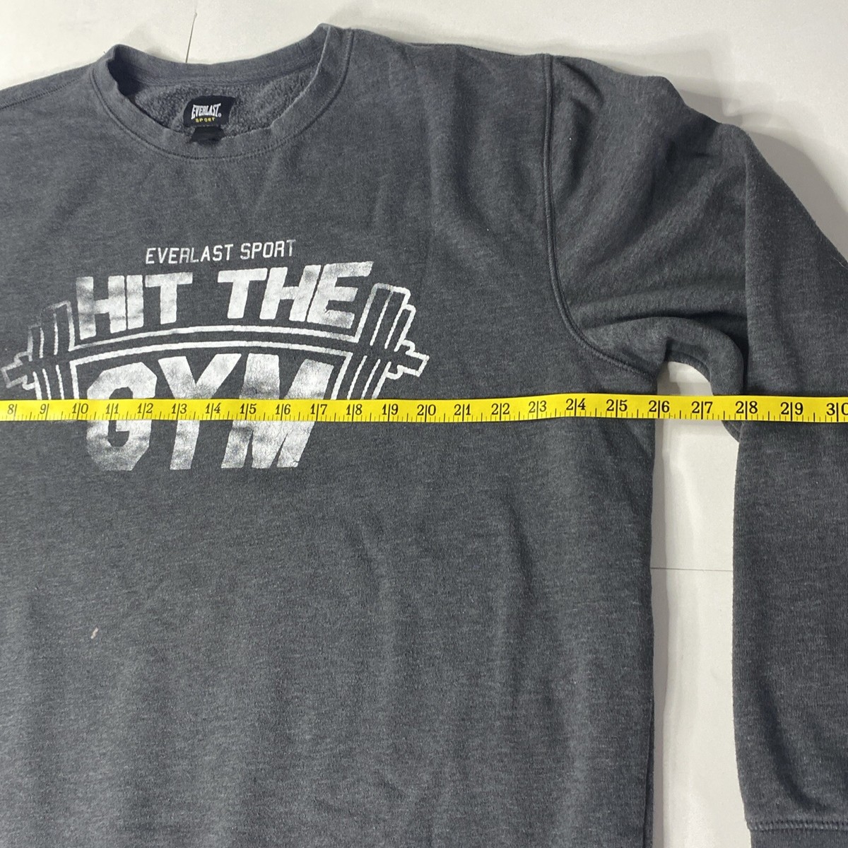 Everlast Vintage Sweatshirt Men's Hit The Gym Pullover Adult Everlast Vintage Sweatshirt Men's Hit The Gym Pullover Adult