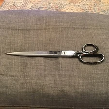 VINTAGE CLAUSS 12 INCH SCISSORS - NO. 3752 - IMPOSSIBLE TO FIND Super Sharp USA