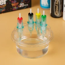 20PCS Disposable Cartridge Needle Holder Ink Wash Cleaning Cup Tattoo Supplies
