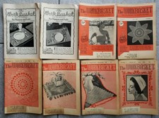 Lot Of 8 Vintage 15 Cent Workbasket Pattern Books