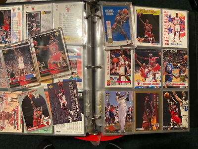 Sports Cards - Basketball- Football- Baseball - Storage Estate Find Lot & JORDAN