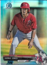 2017 BOWMAN CHROME DRAFT SKY BLUE BDC61 JAHMAI JONES RC 289/399 ANGELS 