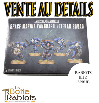 Rabiot Bitz Anguss Warhammer 40000 Space Marine Vanguard Veteran Squad