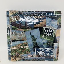 Creative Memories 12x12 Album - 00  s TRAVEL VINTAGE Patchwork Hollywood NEW
