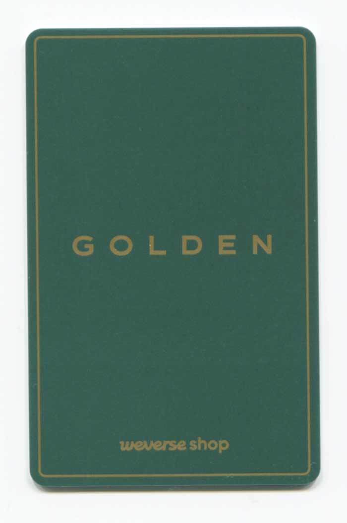 グク　アーリーバード JUNGKOOK BTS - GOLDEN [WEVERSE SHOP] POB EARLY-BIRD