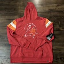 47 Tampa Bay Buccaneers Bucco Bruce Mens Vintage Look Hoodie 3XL NWT